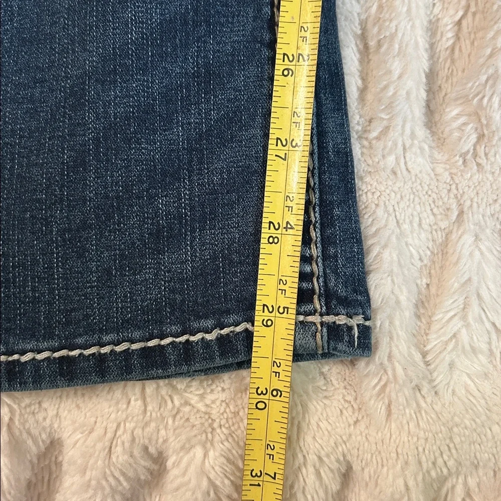 Silver Jeans Women's Suki Mid Slim Dark Blue Boot Cut Jeans - Picture 8 of 8